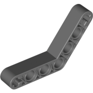 Lego rameno ohnuté 1x7, tmavě modro šedá (4210656, 6278127, 32348199)
